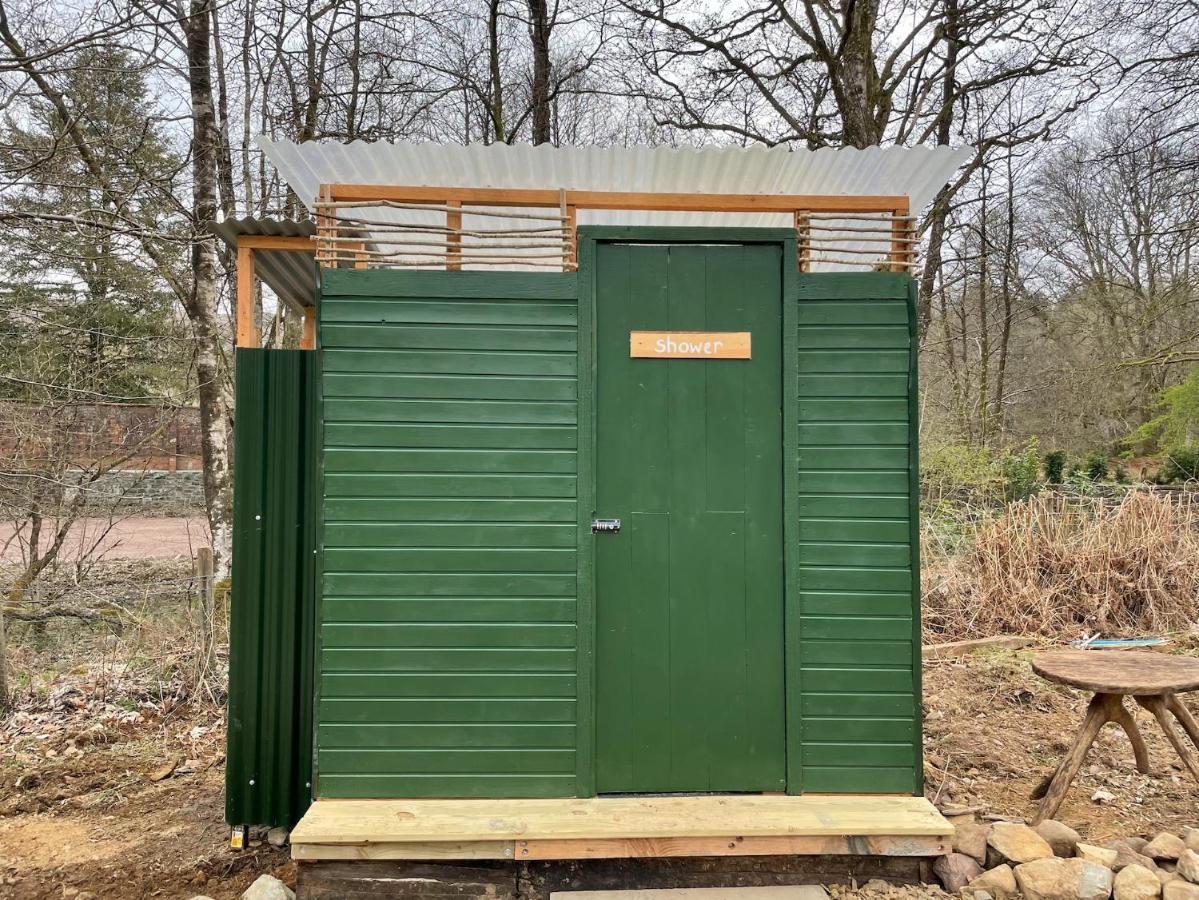 캐슬더글러스 Cosy Woodland Off Grid Shepherds Hut - Rowan 빌라 외부 사진